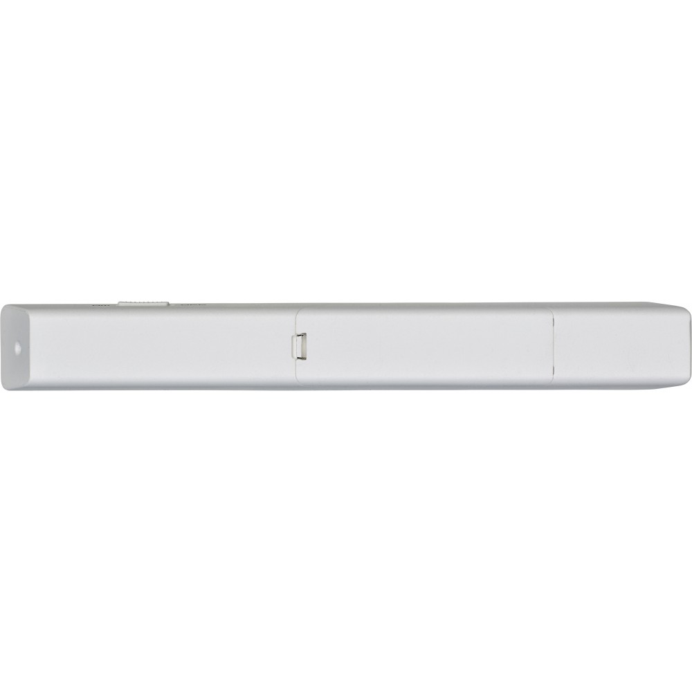 Lézerpointer USB csatlakozóval, fehér (lézerpointer)