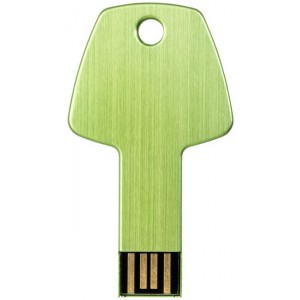 Kulcs pendrive, zld, 4GB (raktri) (pendrive)