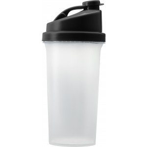 M�anyag protein shaker, 700 ml, fekete